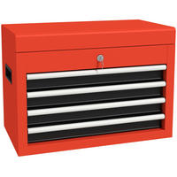 WERKZEUGKOFFER - Rot, Metall (24.5/32.5/45cm) - DURHAND