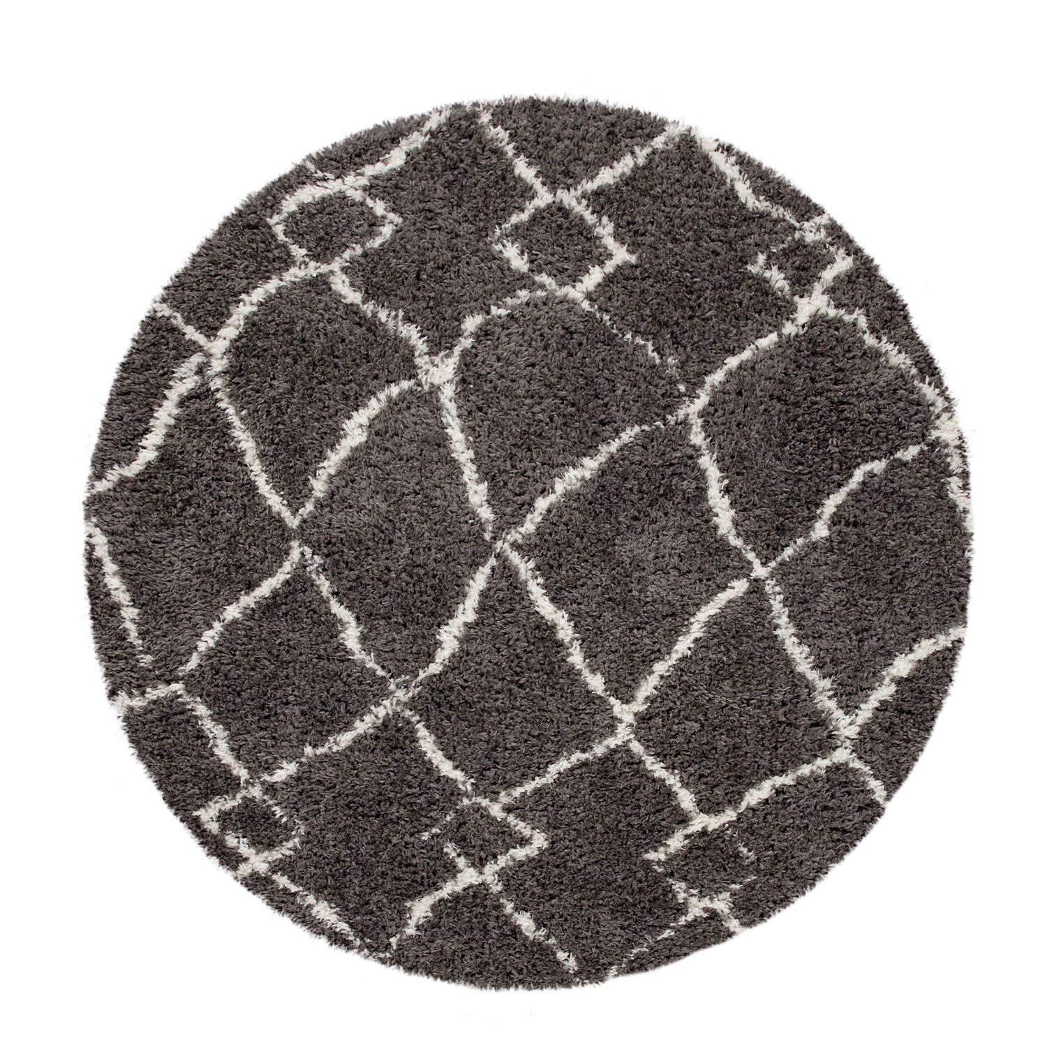 HOCHFLORTEPPICH 60/100 cm Orebro 170 - Anthrazit, Textil (60/100cm) - Paco Home