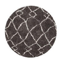 HOCHFLORTEPPICH 120/170 cm Orebro 170 - Anthrazit, Textil (120/170cm) - Paco Home