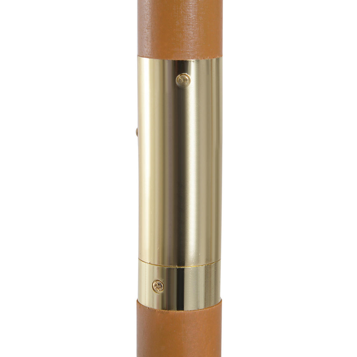 SONNENSCHIRM DE-05579 Aus Holz mit Seilzug Weiß - Weiß, Holz (300/300cm) - ComfortXL