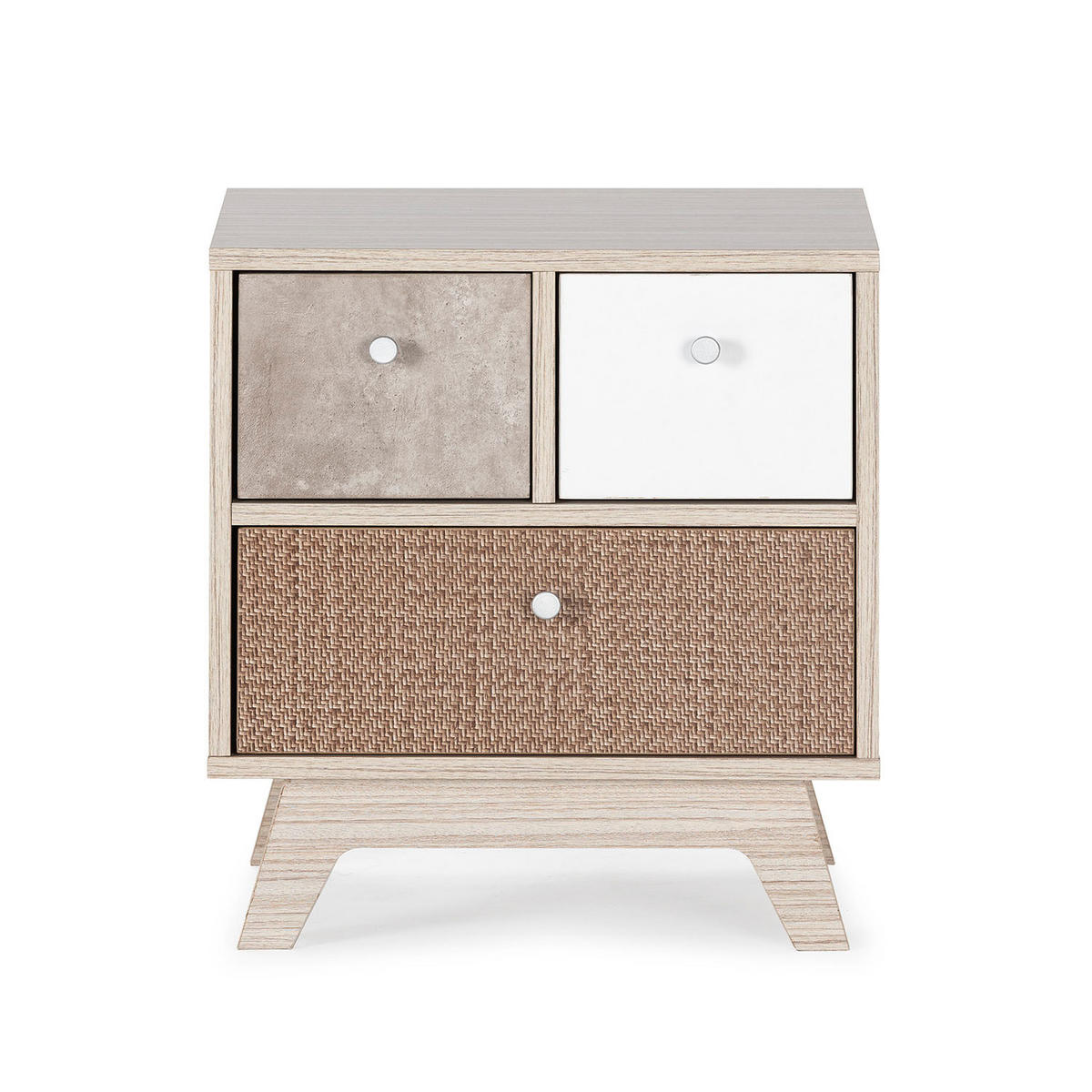 NACHTTISCH Maia - Multicolor, Holzwerkstoff (45/48/40cm) - VS Venta-stock