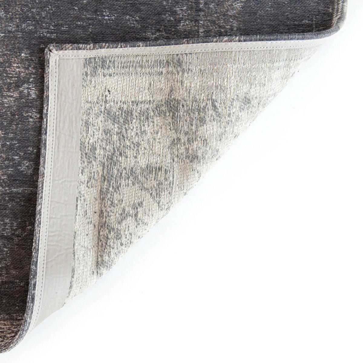 TEPPICH Stone Fading World Medallion 140/200 cm - Grau, Textil (140/200cm) - Louis De Poortere