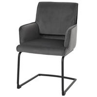 FREISCHWINGER Grau - Dunkelgrau/Grau, Textil (54/89/58cm) - Jamb