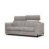 SOFA MEZO 3-Sitzer mit Schlaffunktion, taupe - Taupe/Schwarz, Holz/Textil (232/90/107cm) - Courtois Laville