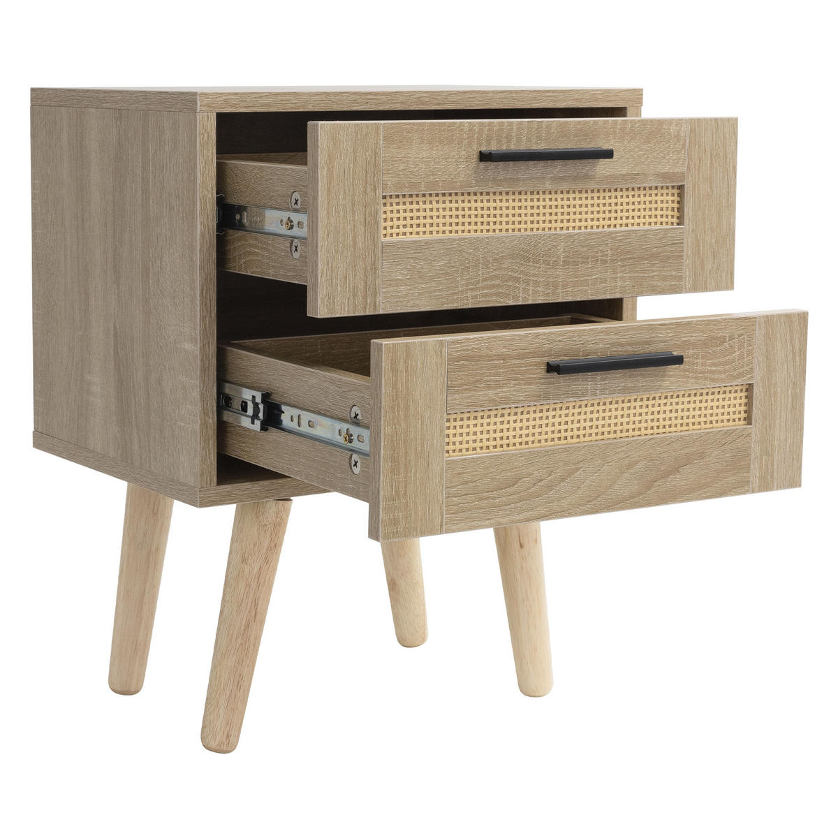 NACHTTISCH - Beige, Holzwerkstoff (40/50.5/30cm) - ML-DESIGN