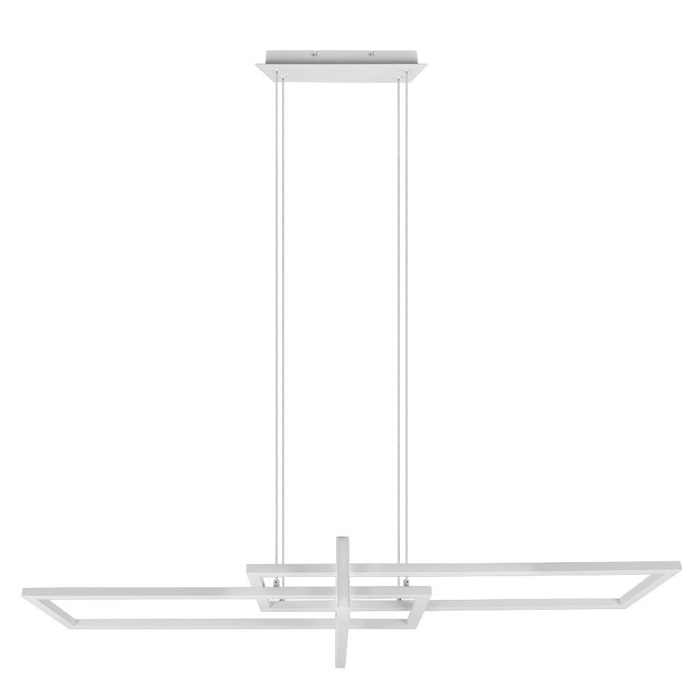 LED HÄNGELEUCHTE Salinas Weiß Metall - Weiß, Metall (40/110/150cm)