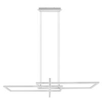 LED HÄNGELEUCHTE Salinas Weiß Metall - Weiß, Metall (40/110/150cm)