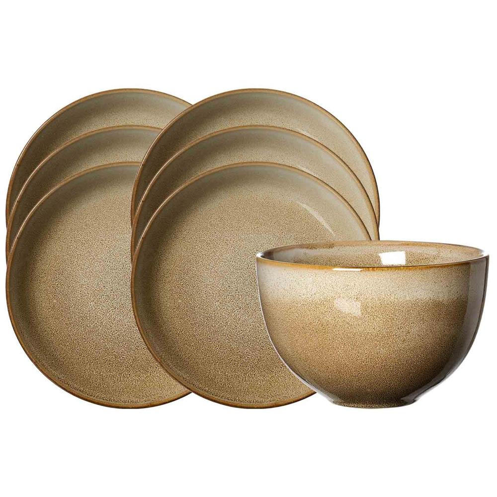 SUPPEN-SET Alicante Braun 7er Set - Braun, Keramik (2/2/2cm) - Ritzenhoff Breker