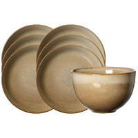 SUPPEN-SET Alicante Braun 7er Set - Braun, Keramik (2/2/2cm) - Ritzenhoff Breker