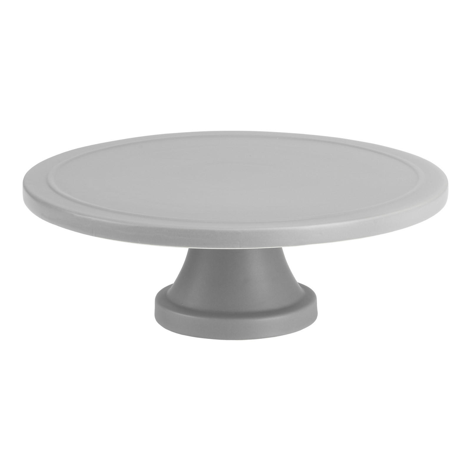 TORTENPLATTE Easy Baking grau Ø 24 cm - Grau, Keramik (24/8.5/24cm) - Birkmann