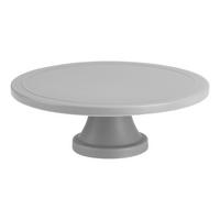 TORTENPLATTE Easy Baking grau Ø 24 cm - Grau, Keramik (24/8.5/24cm) - Birkmann