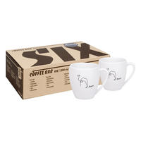 KAFFEETASSEN 2er Set Coffee Bar Six - Picasso Le Chameau - Naturfarben, Keramik (0.3L) - Könitz