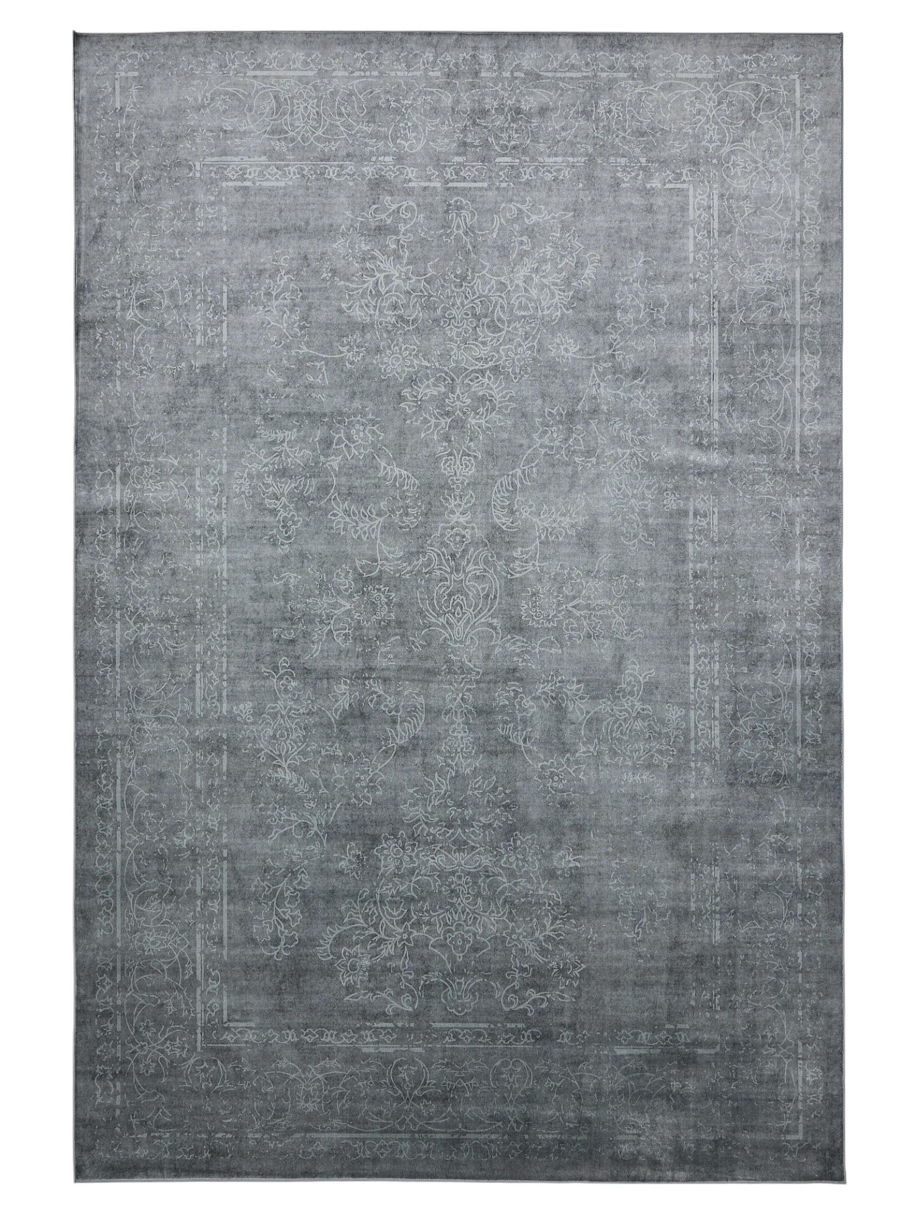 benuta Vintage-Teppich Creme, Grau 120x170 cm