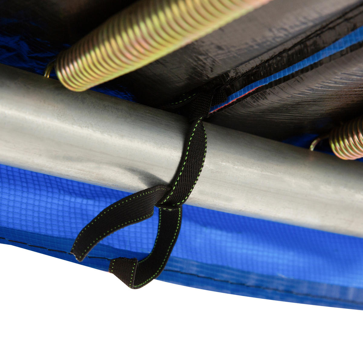 RANDABDECKUNG, PVC, Rot, Ø366 cm - Blau/Gelb, Kunststoff (366/366cm) - HOMCOM