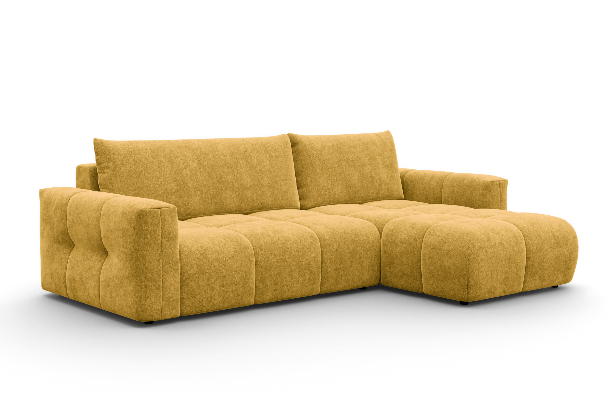 Courtois Laville Ecksofa Gelb 266x173 cm