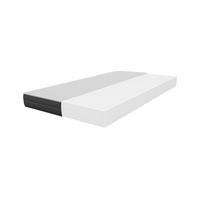 KALTSCHAUMMATRATZE 140x190 cm – 7 Zonen Matratze - Weiß, Textil (140/190cm) - Schlaftroll