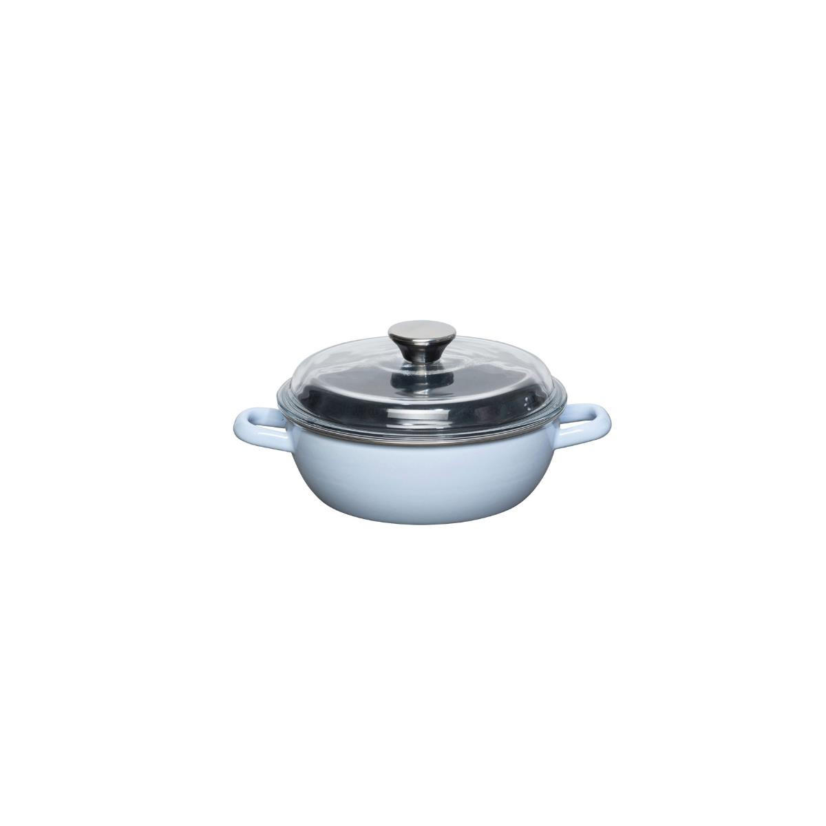 SCHMORPFANNE 3360040 - Blau, Metall (20cm) - Riess