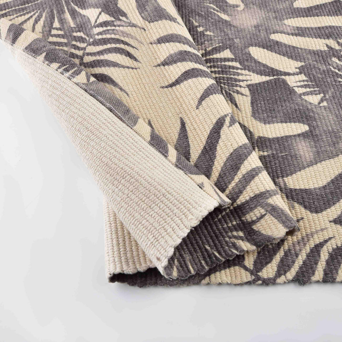 TEPPICH Jungle Grau 37/30/2 cm Textilien - Grau, Textil (30/37cm) - Mondex