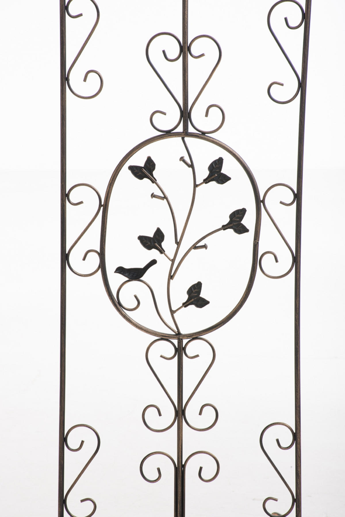 RANKGITTER Burk bronze - Braun, Metall (35/122/7cm) - TPFGarden