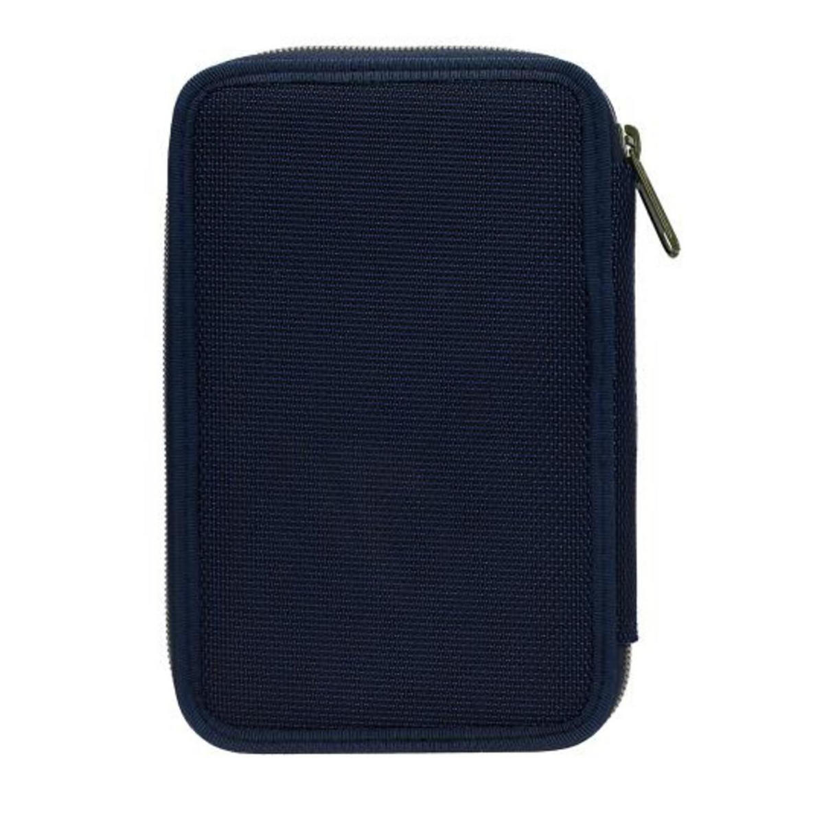 2-FACH FEDERTASCHE SCHLANGE Adventure World blau-grün 5,5 x 12 x 19 cm - Blau/Grün, Kunststoff (12/19/5.5cm) - Depesche Germany