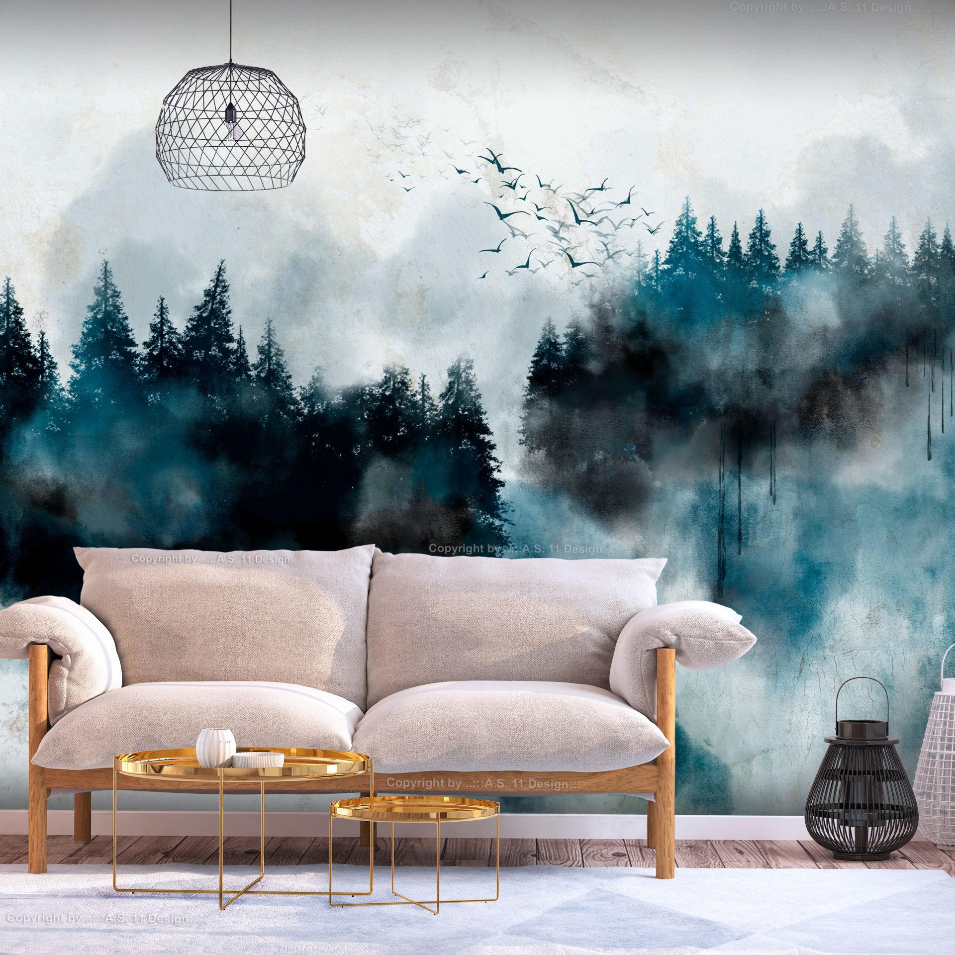 SELBSTKLEBENDE FOTOTAPETE 245/175 cm - Schwarz/Grau, Kunststoff/Textil (245/1cm) - KUNSTLOFT