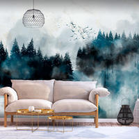 SELBSTKLEBENDE FOTOTAPETE 245/175 cm - Schwarz/Grau, Kunststoff/Textil (245/1cm) - KUNSTLOFT