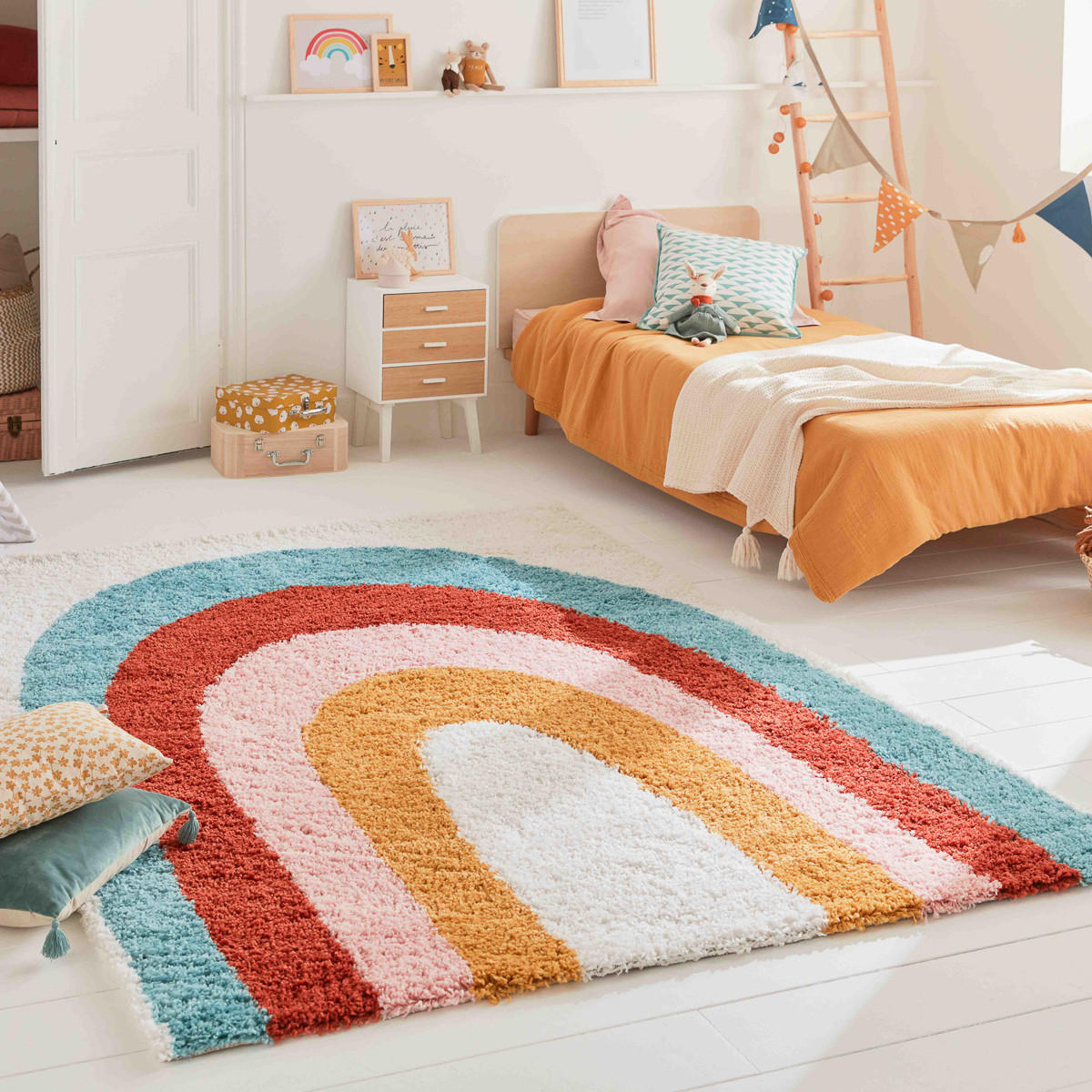 KINDERTEPPICH 160/230 cm Aquarelle Mehrfarbig - Multicolor, Textil (160/230cm) - Nazar Rugs