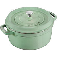 TOPF Grün 21.7/21.7/16.7 cm 405087060 - Grün, Metall (21.7cm) - Staub