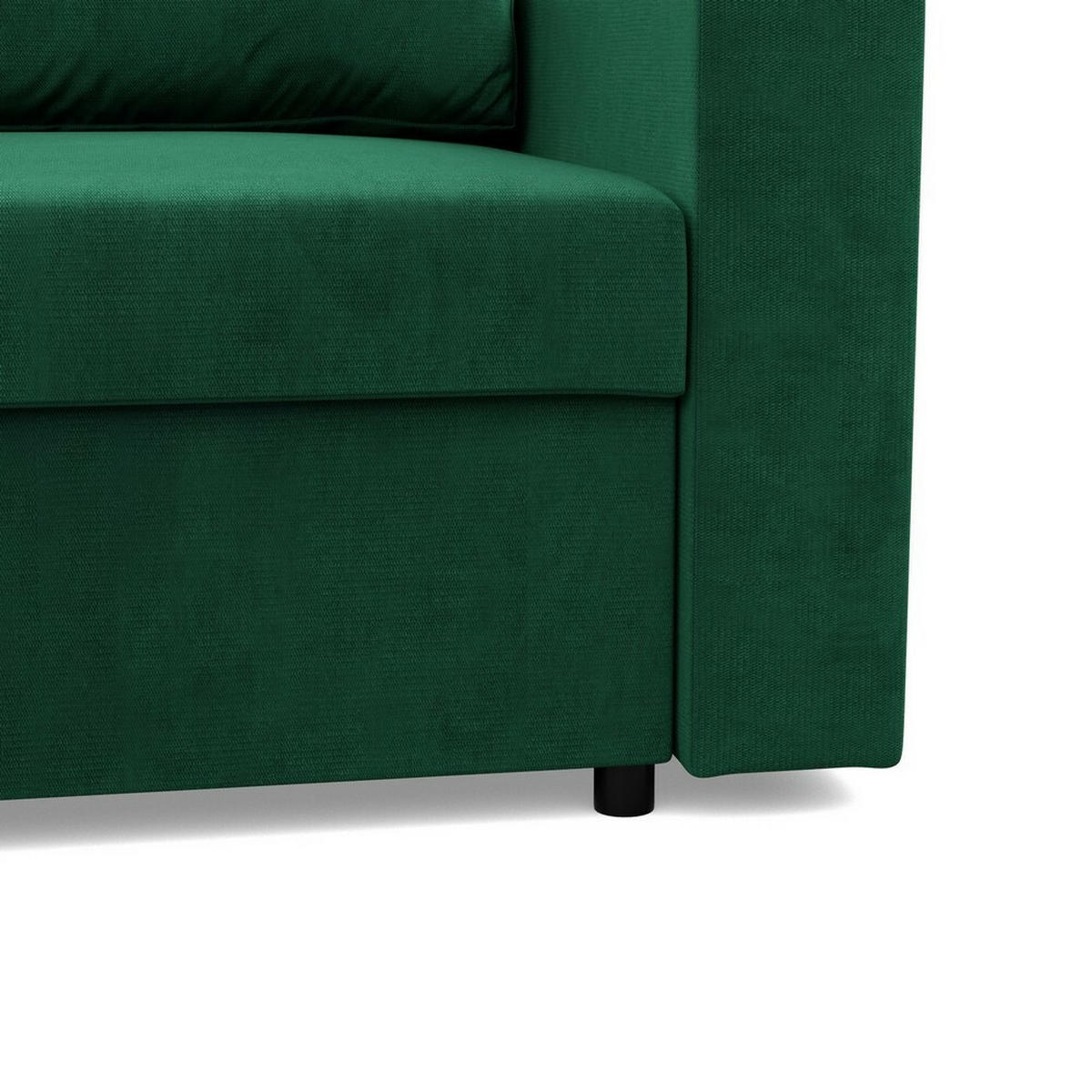 ECKSOFA Neo mit gerader Armlehnen grün - Grün, Textil (231/140cm) - SIMKAM Furniture