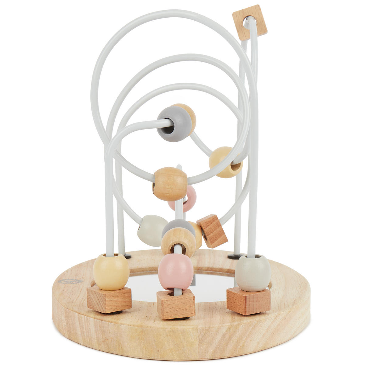 MOTORIKSCHLEIFE mit Spiegel - Multicolor, Holz (170/250cm) - Bieco Spielwaren