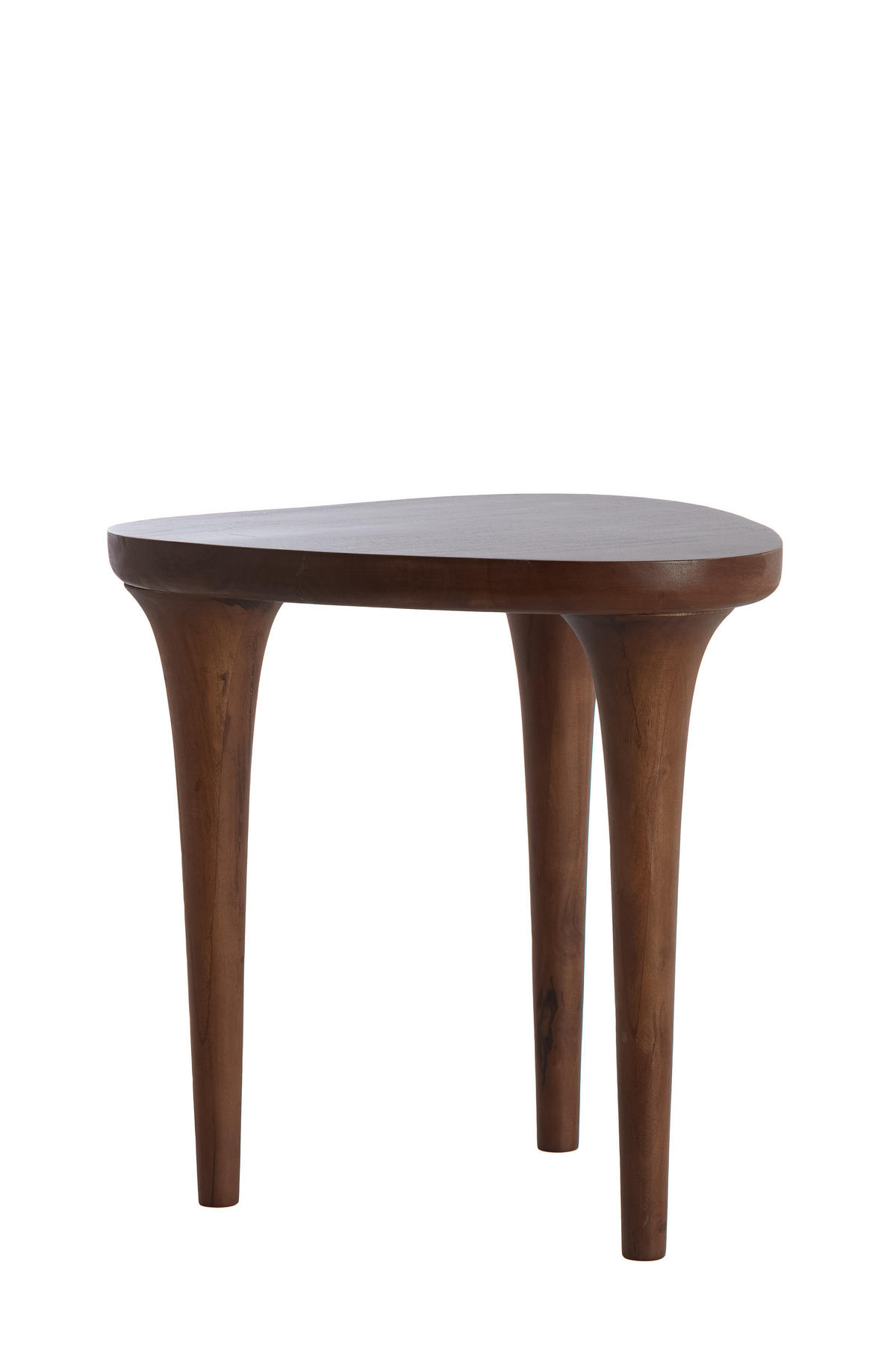 BEISTELLTISCH Zulio Braun 48/48/50 cm - Braun, Holz (48/48/50cm) - Light & Living