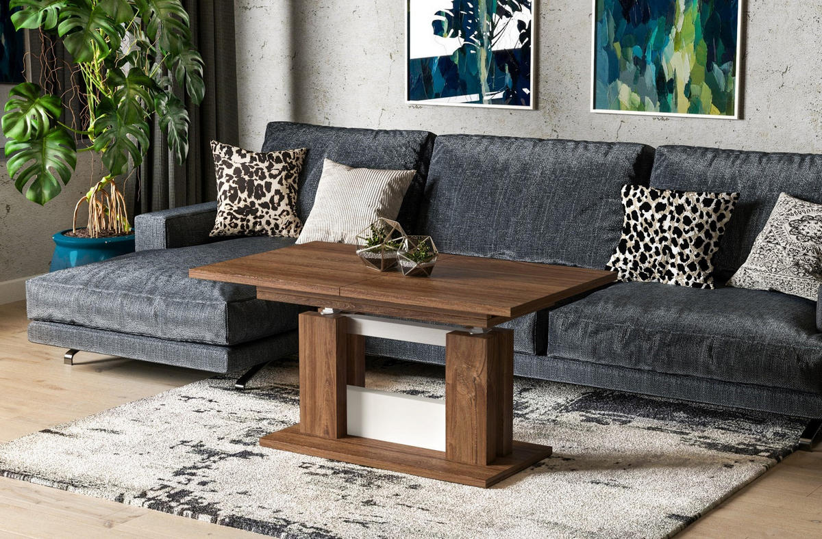 COUCHTISCH Fabel - Eiche San Remo, Holzwerkstoff (110/65/58cm) - Endo-Moebel