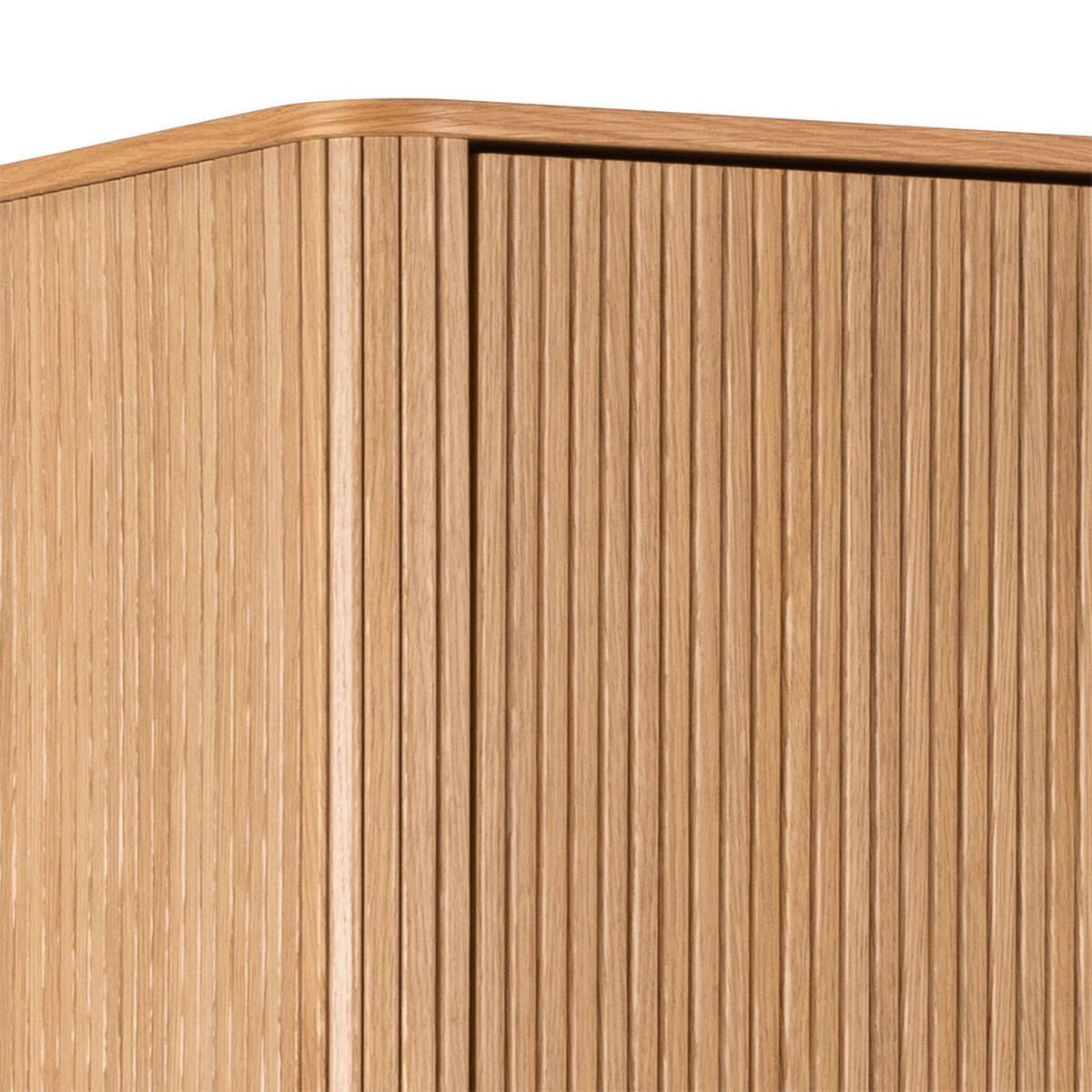 KLEIDERSCHRANK, Langley, Natur, Faserplatte. Melamin. Eiche. Eichenfurnier., 100 x 55 x 200 cm - Naturfarben, Holzwerkstoff (100/200/55cm) - ebuy24
