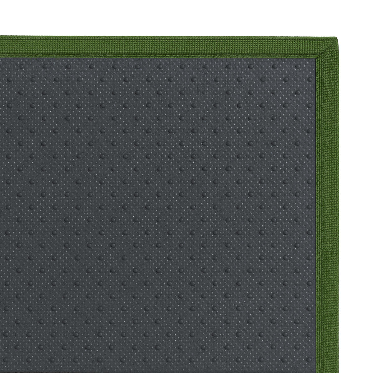 6-TLG.TISCHSET - Grün, Holz/Textil (30/45/0.3cm) - Relaxdays