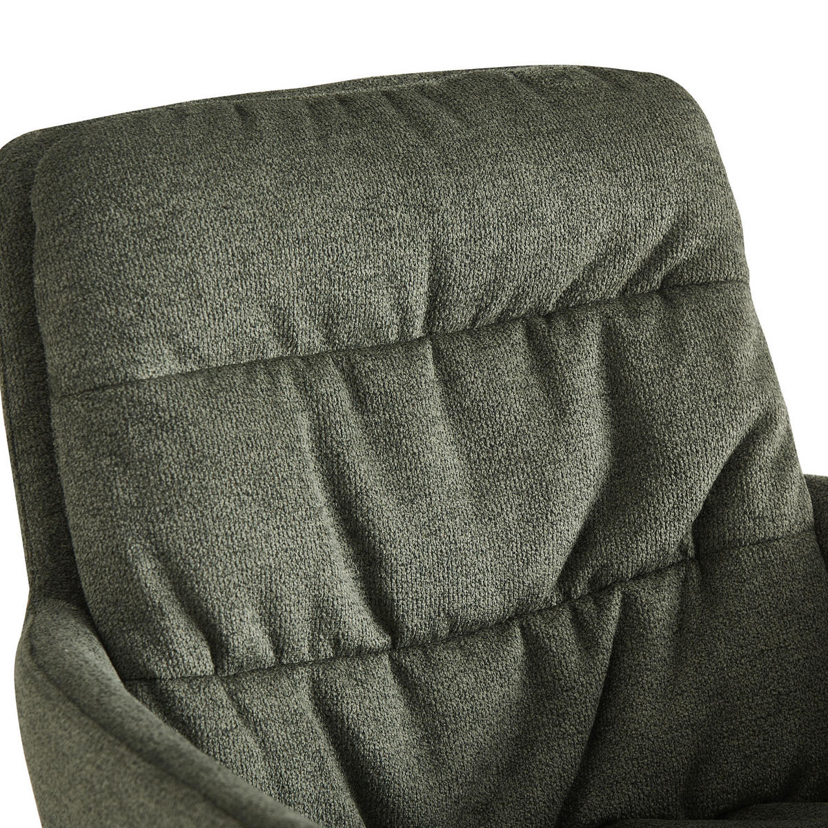 ARMLEHNSTUHL CAZAR Grün - Grün, Textil/Metall (57/90/68cm) - B&D Home