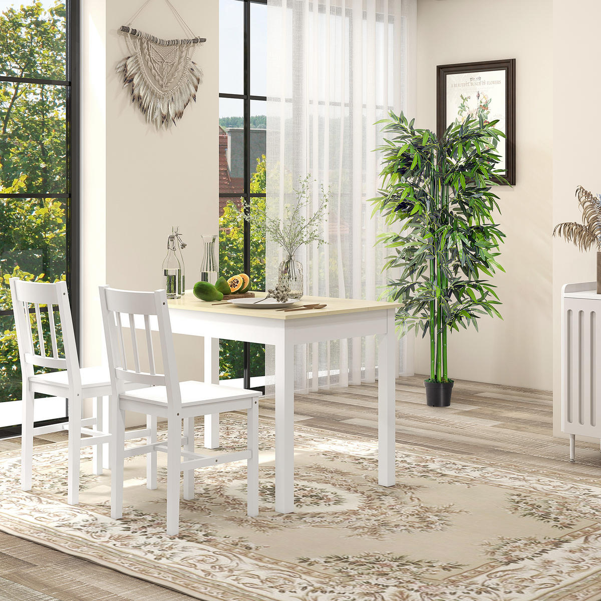 ESSTISCH Eiche 1 Stück - Beige, Kunststoff (119/70/75cm) - GiPP