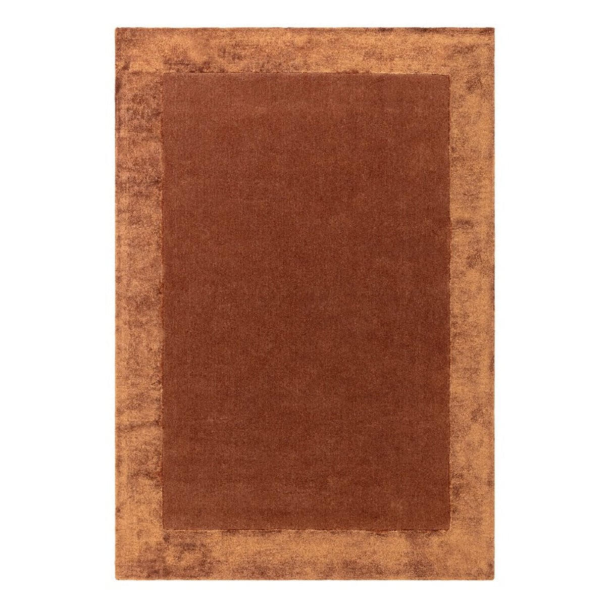 TEPPICH modern handgefertigt TOSCA Orange 120 x 170 cm - Orange, Naturmaterialien (120/170cm) - Novatrend