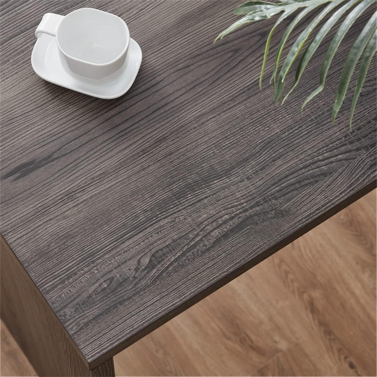 SCHREIBTISCH mit Schubladen flexibel 140 x 50 x 76 cm - Dunkelgrau, Holzwerkstoff/Metall (50/140/76cm) - Quality Elegance