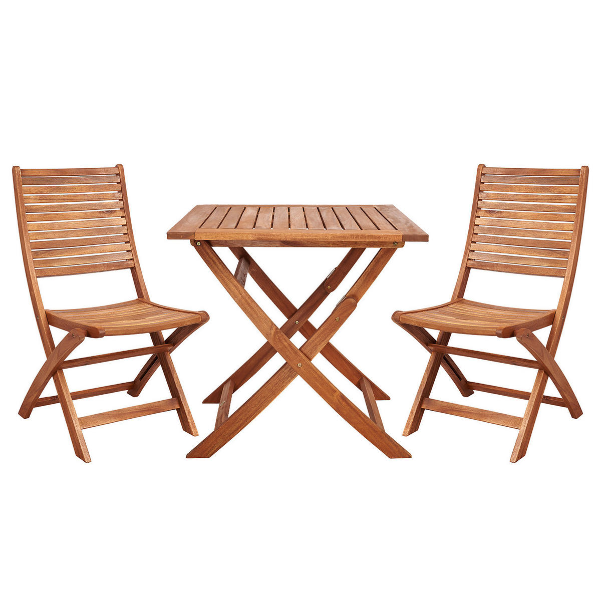 GARTENMÖBEL-SET (3-teilig) Somerset - Braun, Holz - BUTLERS