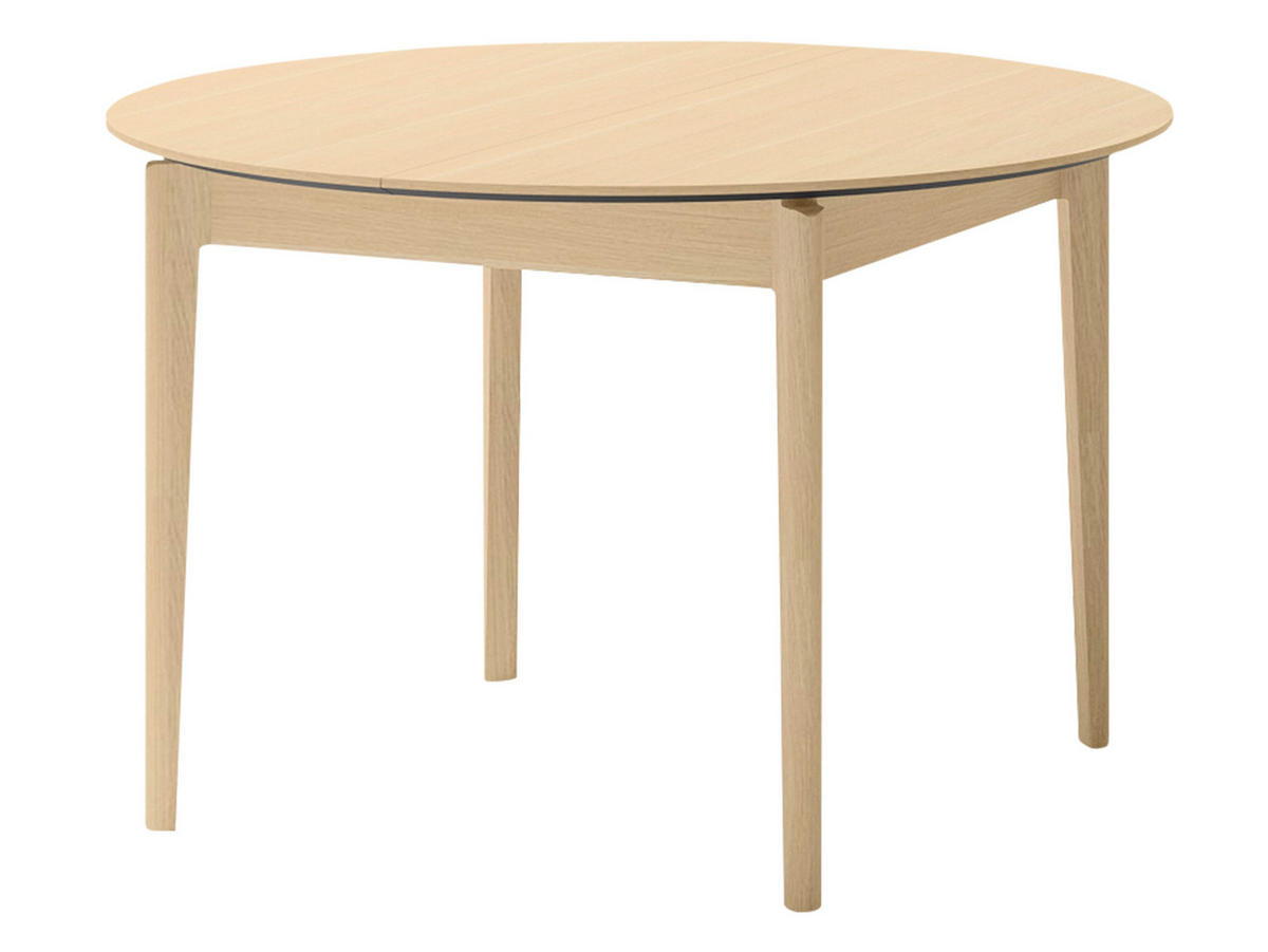 ESSTISCH ausziehbar Plot PT04 - Eichefarben, Holz/Holzwerkstoff (120/120/77cm) - MIRJAN24