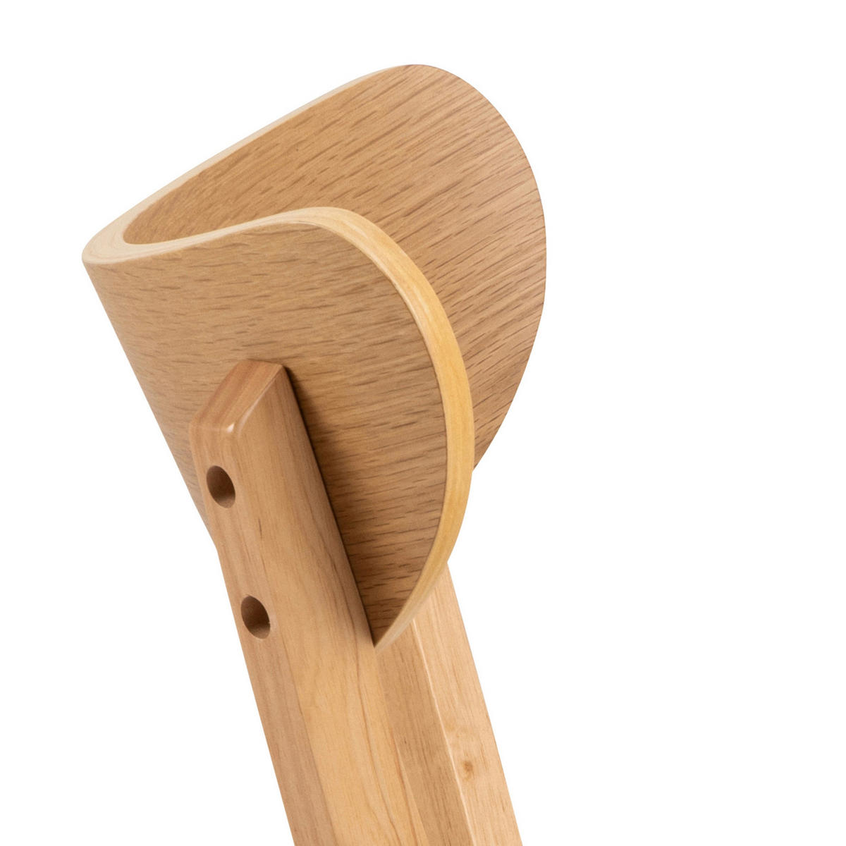 HOLZSTUHL Krel 2er-Set Reines Weiß - Weiß, Holz (45/79.5/55cm) - Pillovely