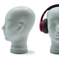 KOPFHÖRERSTÄNDER DYLAN Glas M02 weiss - Weiß, Glas (21/29/21cm) - DESIGN DELIGHTS