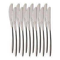 TAFELMESSER SoftWave silber 23,7 cm 12er Set - Silberfarben, Metall (23.7cm) - Villeroy & Boch