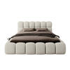POLSTERBETT MORRICE 180x200 BEIGE - Beige, Textil/Metall (180/200cm) - Luxkor24