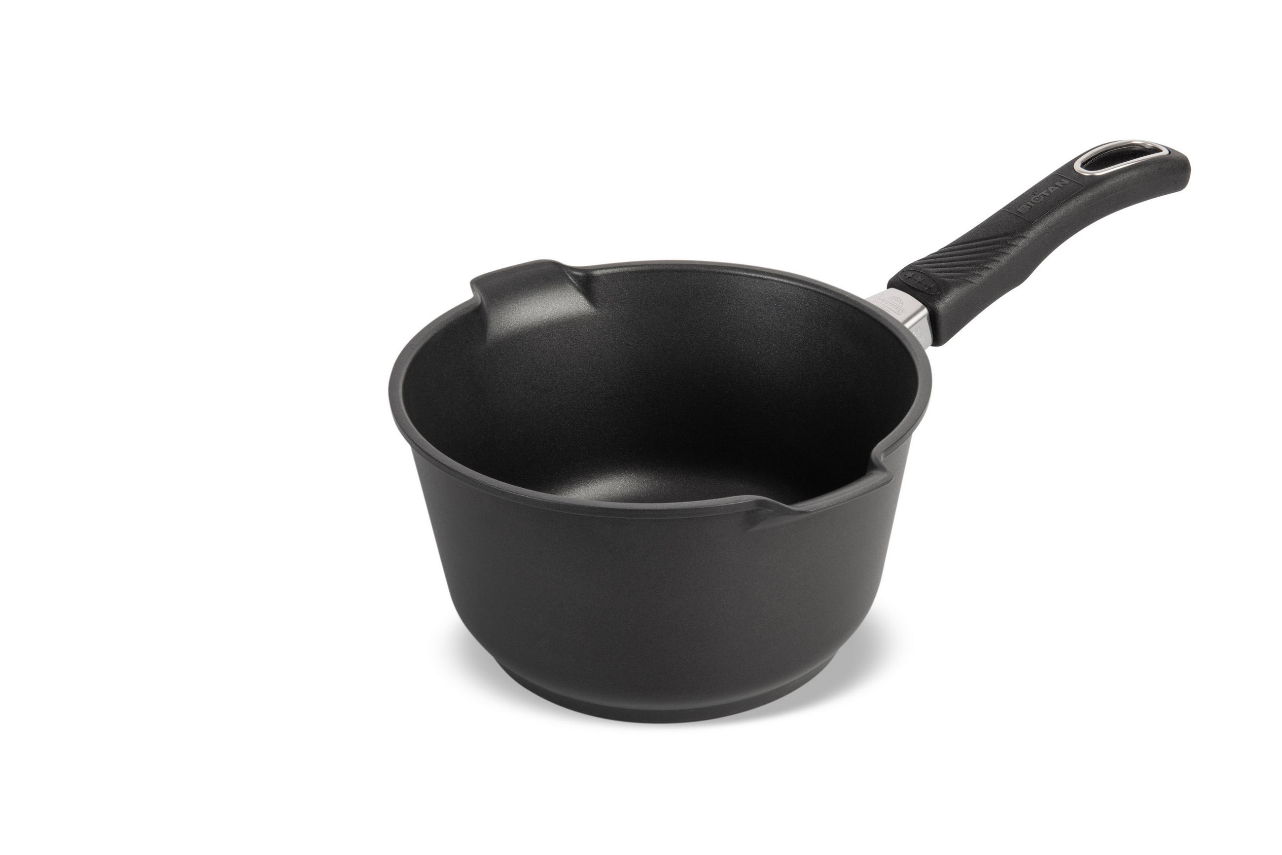 SOSSEN UND MILCHTOPF INDUKTION⌀20cm - Schwarz, Kunststoff/Metall (20cm) - Gastrolux
