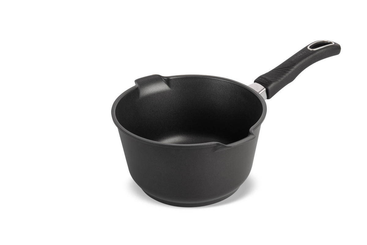 SOSSEN UND MILCHTOPF INDUKTION⌀20cm - Schwarz, Kunststoff/Metall (20cm) - Gastrolux