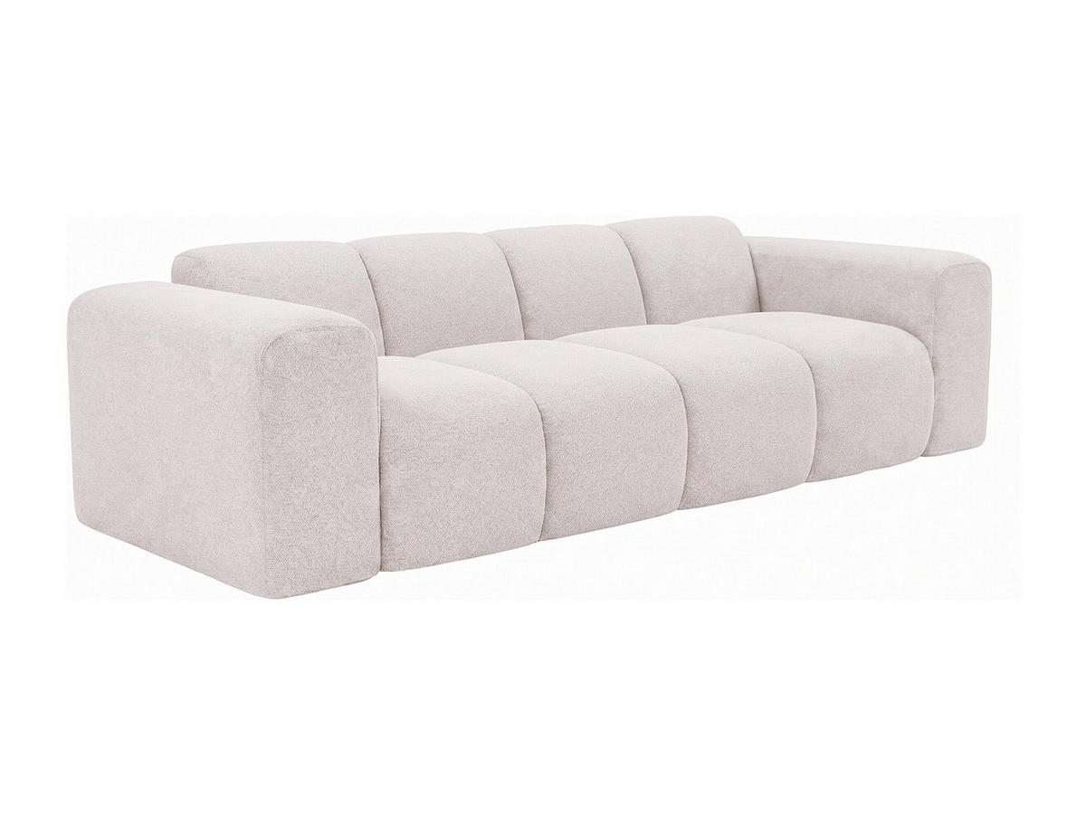 SOFA - 2 Personen - stoff - beige Caleso - Beige, Kunststoff/Textil (210/69.5/94cm) - Vente-Unique