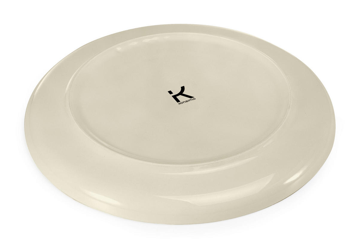 KOMBISERVICE VICTO 6 Personen 24-tlg - Beige, Keramik (27/2/27cm) - KONSIMO®