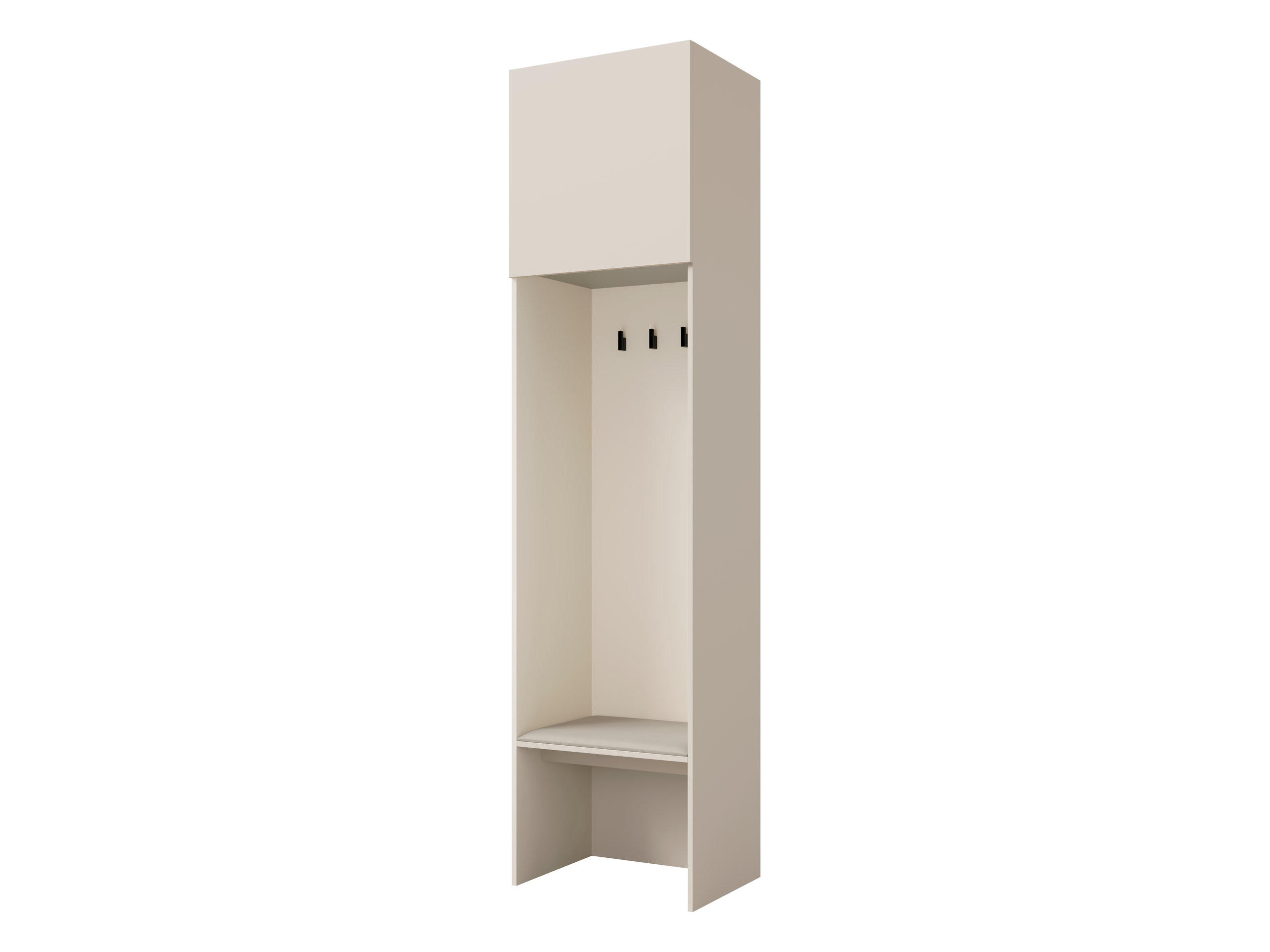Mirjan24 Garderobe Beige 58x237x47 cm
