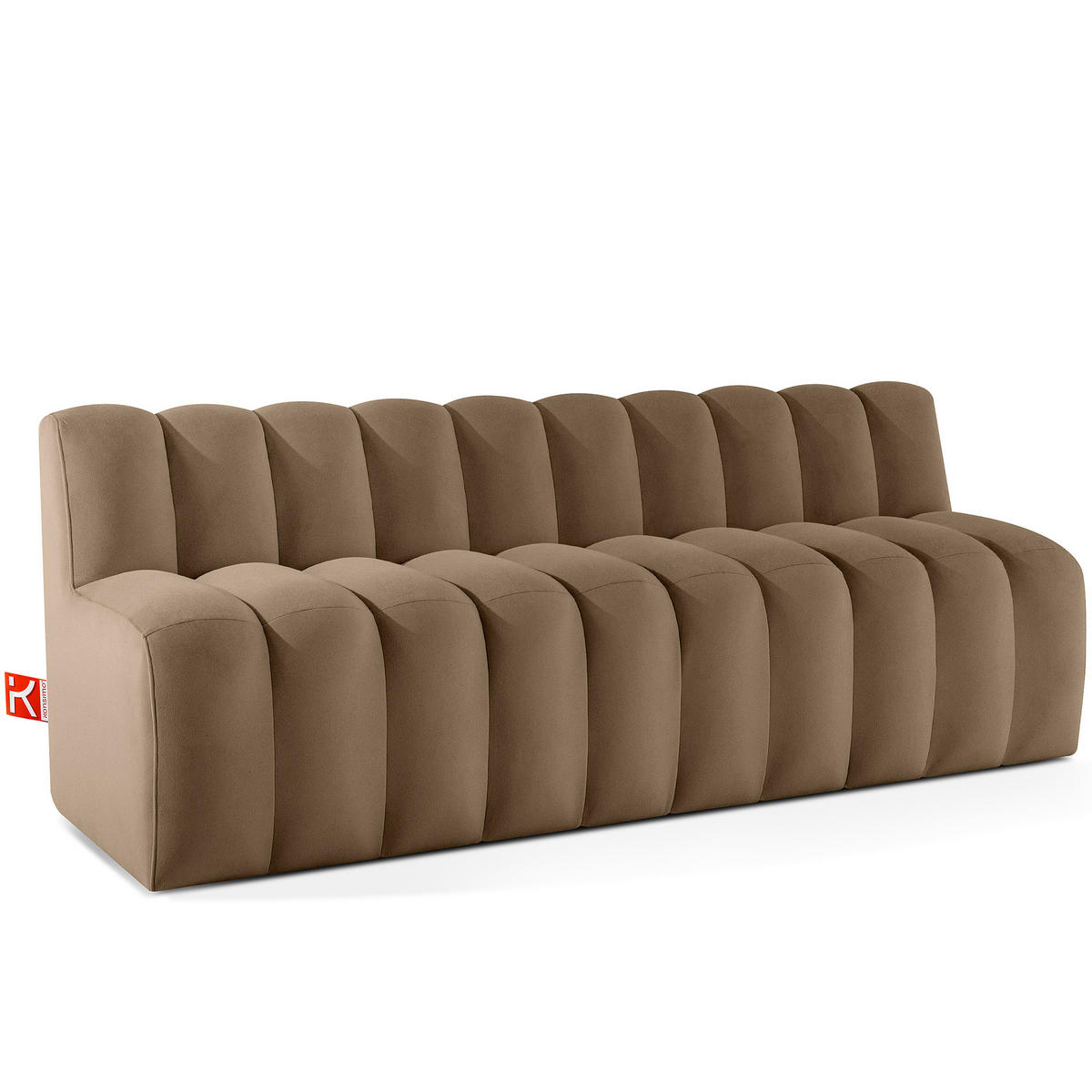 ESSZIMMERBANK CORDA, Beige - Beige, Holz/Holzwerkstoff (203/78/71cm) - KONSIMO®